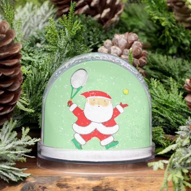 Tennis Holiday Gift Snow Globe (Winter)