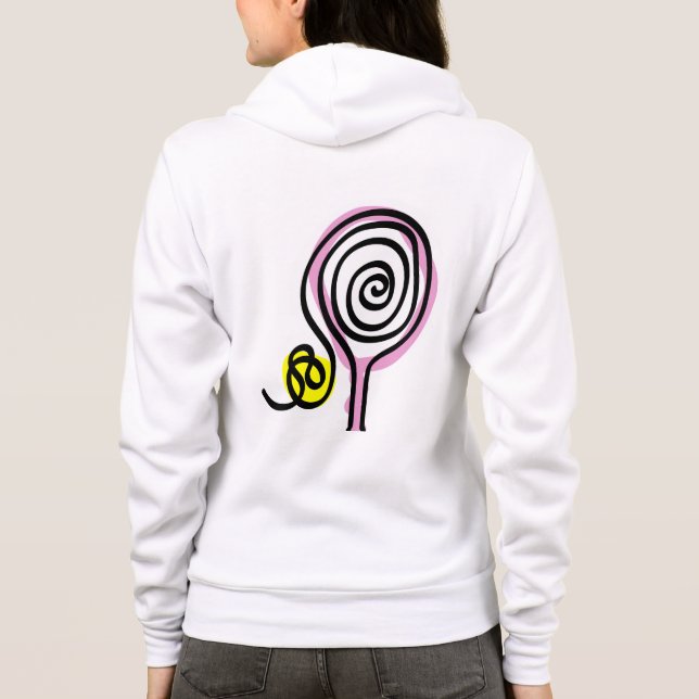 Tennis Hoodie for women | Sportwear (Back)