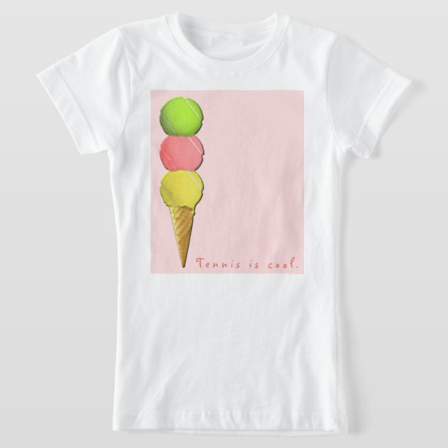 Tennis Humor T-Shirt (Laydown)