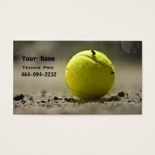 Tennis Instruction (Front)