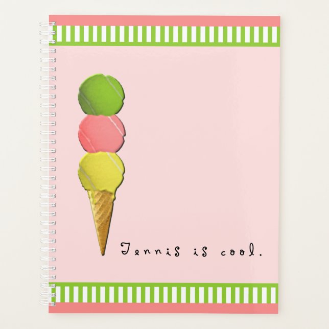 Tennis Is Cool Planner (Front)