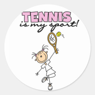 Tennis is My Sport Stickers
