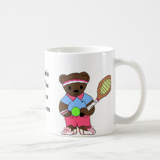 Tennis is the game ... coffee mug