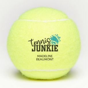 Tennis Junkie Funny Tennis Balls