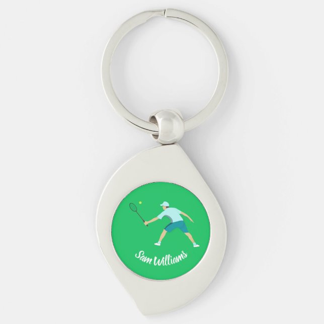 Tennis Keychain (Front)