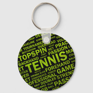 Tennis Keychain