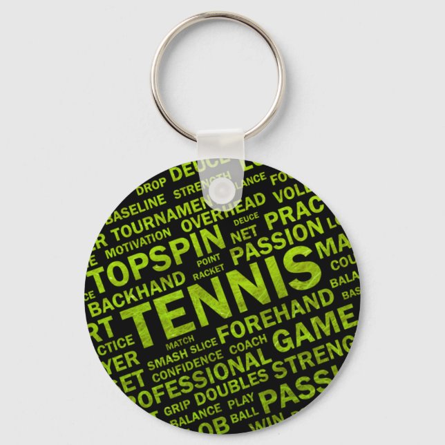 Tennis Keychain (Front)