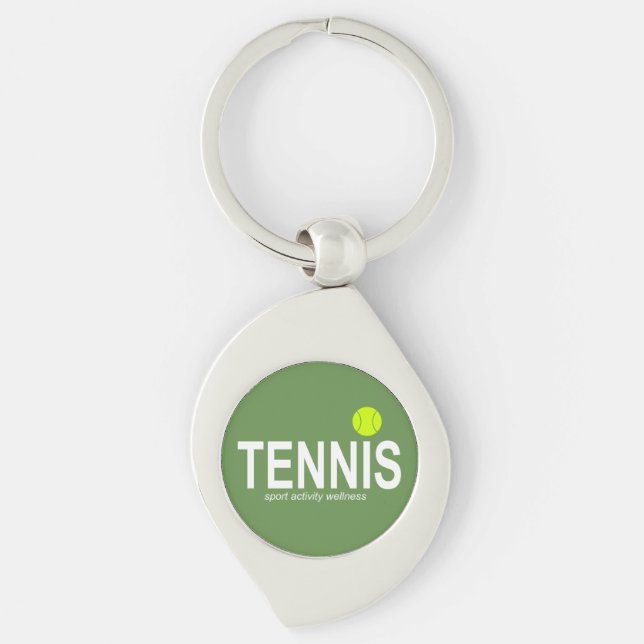 Tennis Keychain (Front)