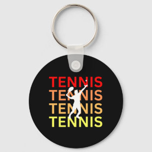 Tennis Keychain