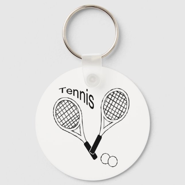 tennis keychain (Front)