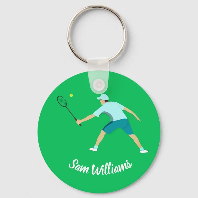 Tennis Keychain (Front)