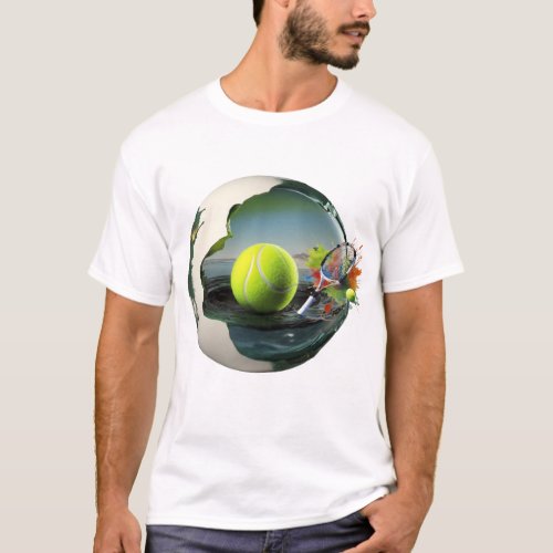 Tennis KI Model 2 T_Shirt