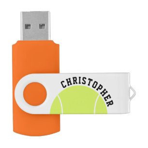 Tennis   Kid Name   Modern Sport  Flash Drive