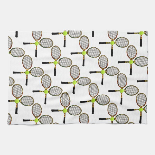 Tennis Kitchen Towel (Horizontal)