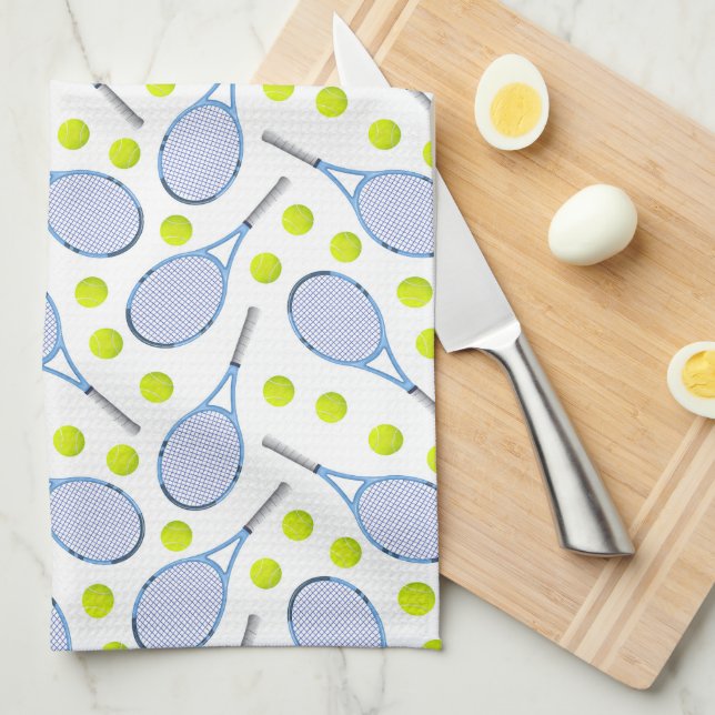 Tennis Kitchen Towel (Quarter Fold)