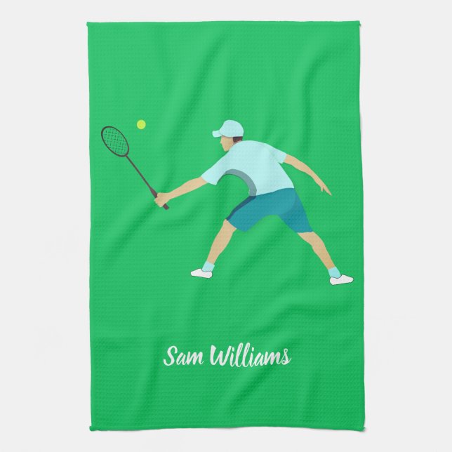 Tennis Kitchen Towel (Vertical)