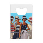 Tennis Ladies By Trish Biddle Credit Card Bottle Opener at Zazzle