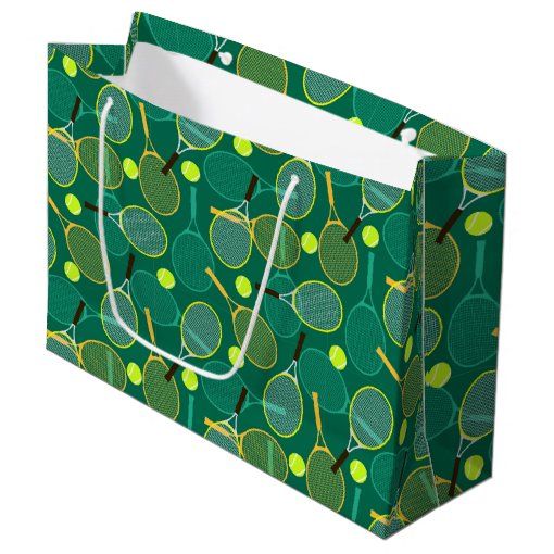 Tennis Large Gift Bag | Zazzle