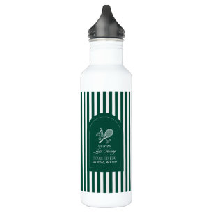 Tennis Last Swing Before The Ring Bachelorette Stainless Steel Water Bottle