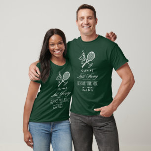 Tennis Last Swing Before The Ring Bachelorette T-Shirt
