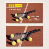 Tennis Lessons, For all levels of play,... (Front & Back)
