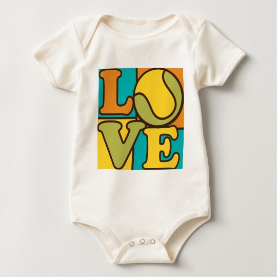 Tennis Love Baby Bodysuit