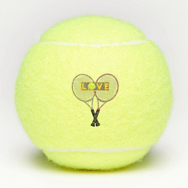 Tennis love balls (Front)