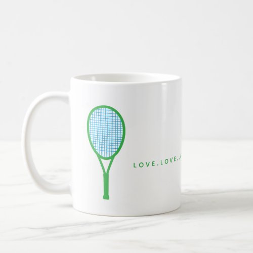 Tennis Love Coffee Mug