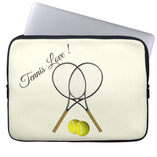 Tennis Love Doubles  Laptop Sleeve