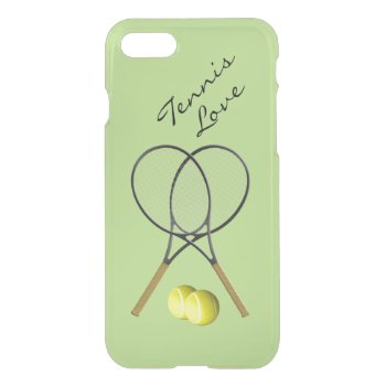 Tennis Love iPhone 7 Case
