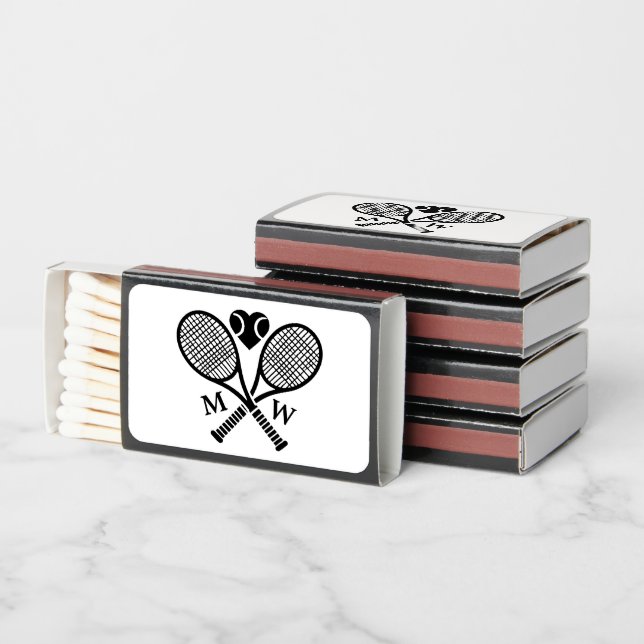 Tennis Love Matchboxes (Stacked)