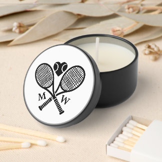 Tennis Love Mini Candle Favors