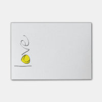 Tennis Love Post-Its Post-it Notes