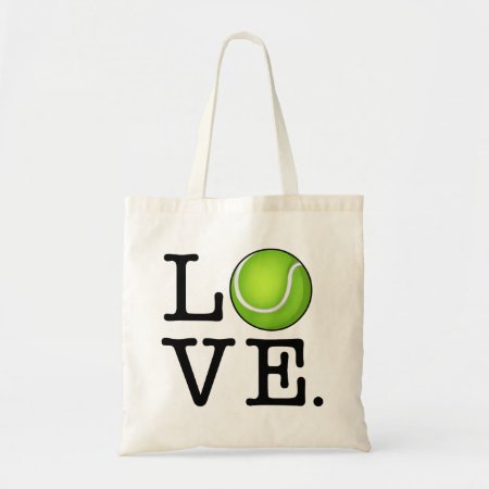 Tennis Love Tennis Fan Tote Bag