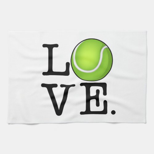 Tennis Love  Towel