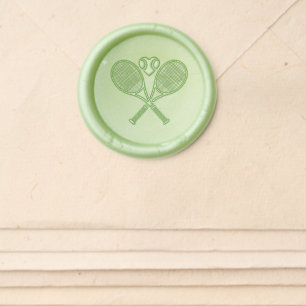Tennis Love Wax Seal Sticker