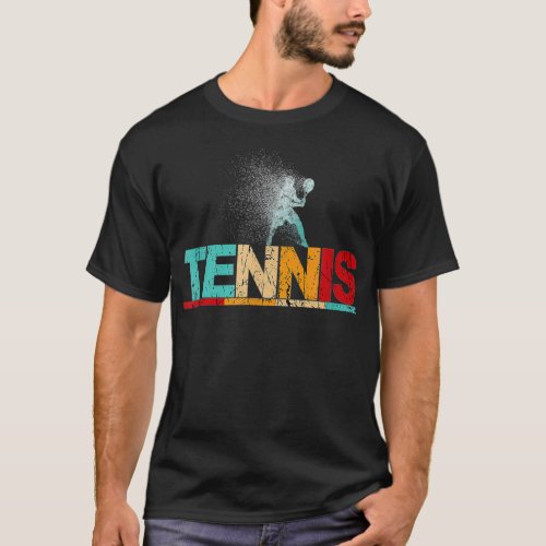 Tennis Lover And Professional Tennis Player  T_Shirt