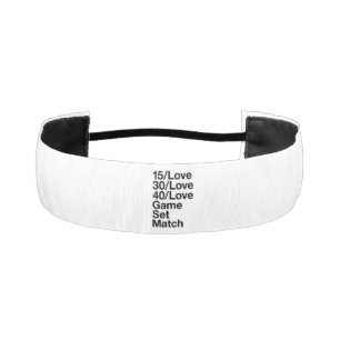 Tennis  lover athletic headband