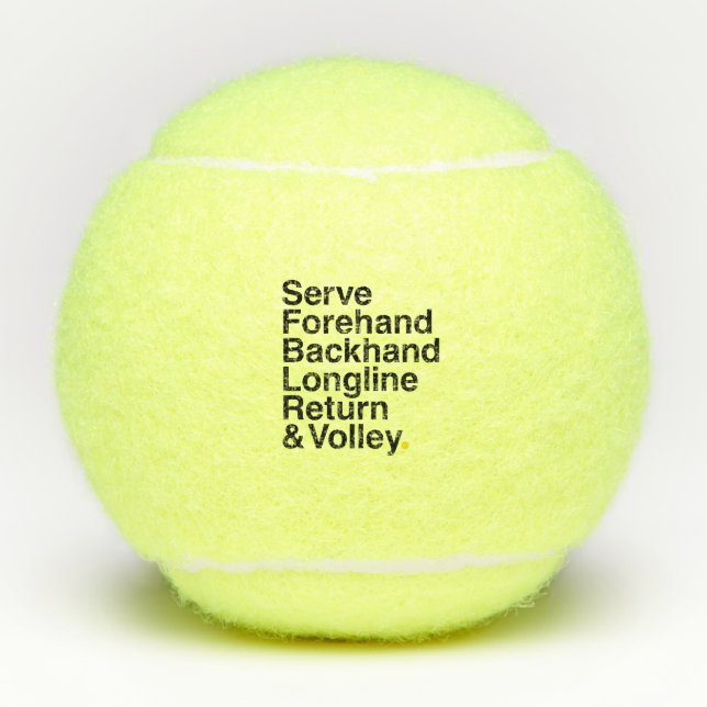 Tennis lover balls (Front)
