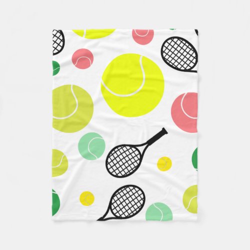 Tennis Lover Fleece Blanket
