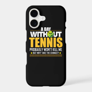Tennis Lover Gift Idea - Tennis Saying iPhone 17 Case