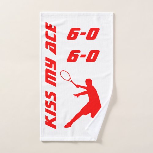 Tennis lover hand towel for die hard fan  player