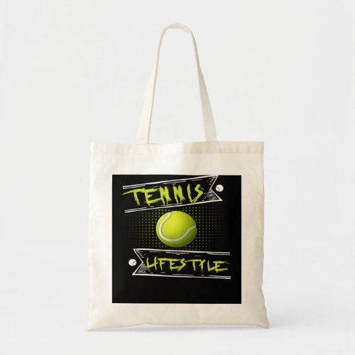 Tennis Lover Player Lifestyle 87 Tennis Tennis Pla Tote Bag
