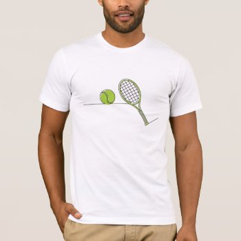 Tennis Lover | Tennis Gift T-shirt by PaperFinch at Zazzle