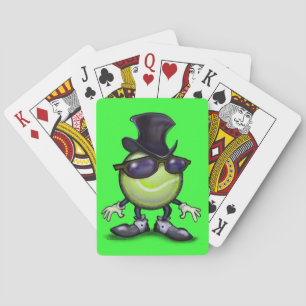 Tennis Magician Poker Cards