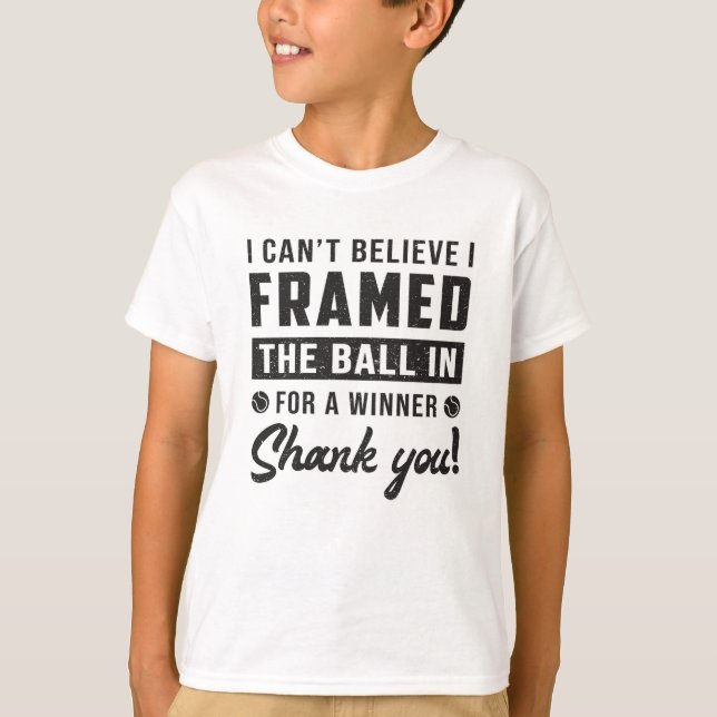 Tennis Match Racket Player Court Funny Gift Idea T-Shirt (Front)