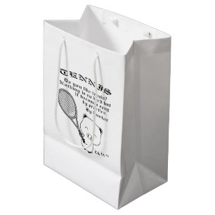 Tennis Medium Gift Bag
