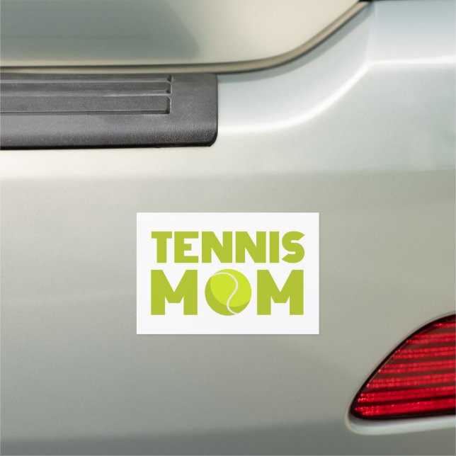 Tennis Mom Car Magnet (In Situ)