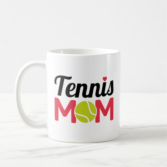 Tennis Mom Coffee Mug (Left)