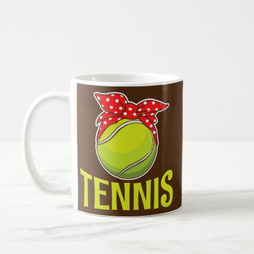 Tennis Mom Gift Tennis Game Lover Players Coach Coffee Mug